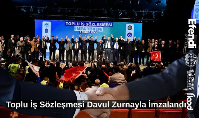 Toplu İş Sözleşmesi Davul Zurnayla İmzalandı