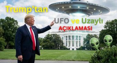 Trump’tan UFO ve Uzaylı Belgeleri İçin Açıklama Talimatı Geldi!