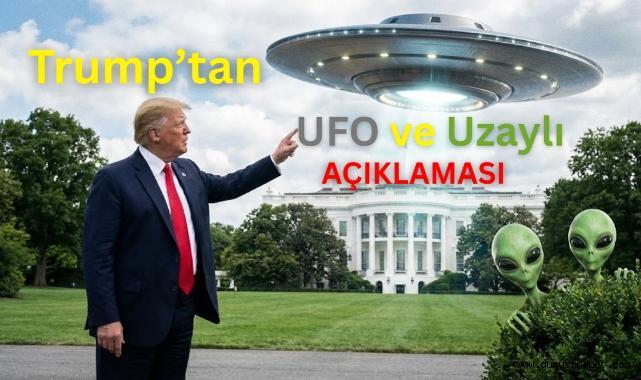 Trump’tan UFO ve Uzaylı Belgeleri İçin Açıklama Talimatı Geldi!