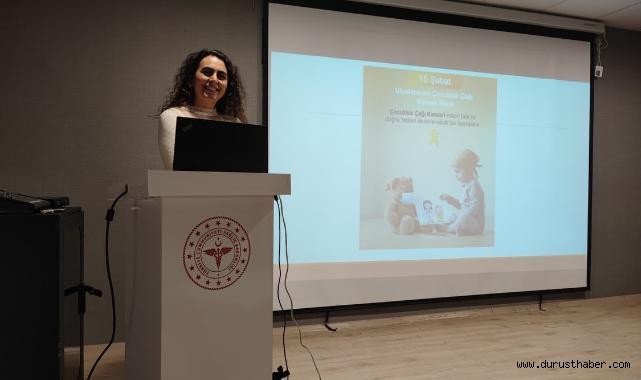 Yahyalı’da Çocukluk Çağı Kanserleri Eğitimi
