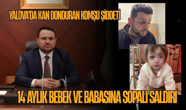 Yalova'da Kan Donduran Komşu Şiddeti: 14 Aylık Bebek ve Babasına Sopalı Saldırı