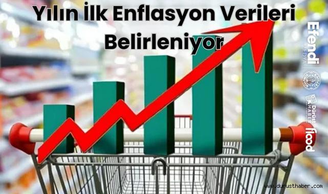 Yılın İlk Enflasyon Verileri Belirleniyor