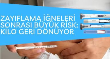 Zayıflama İğneleri Sonrası Büyük Risk: Kilo Geri Dönüyor