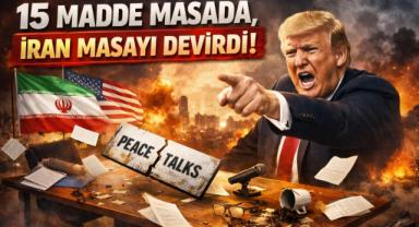 15 Madde Masada, İran Masayı Devirdi!