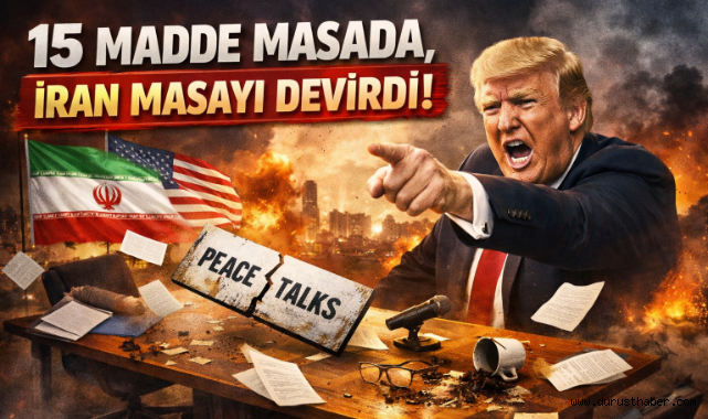 15 Madde Masada, İran Masayı Devirdi!