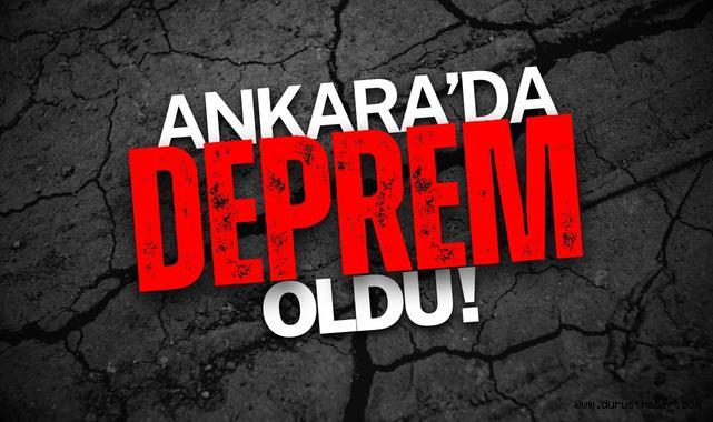 Ankara Haymana'da 3,9 Büyüklüğünde Deprem Meydana Geldi