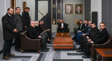 Başkan Büyükkılıç Hacılar’da Esnaf ve Vatandaşlarla Buluştu