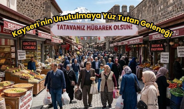 Bayrama İki Gün Kala Kayseri'de Tatava Telaşı: Tatavanız Mübarek Olsun