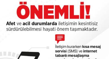 Deprem Sonrası İletişim ve Güvenlik Uyarısı