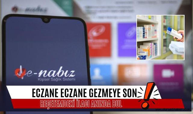Eczane Eczane Gezmeye Son! Reçetemdeki İlacı Anında Bul