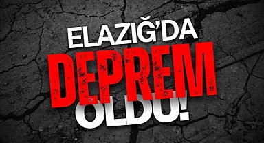 Elazığ Sivrice'de 4.3 Büyüklüğünde Deprem Meydana Geldi