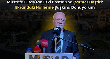 Mustafa Elitaş'tan Eski Dostlarına Çarpıcı Eleştiri: Ekrandaki Hallerine Şaşkına Dönüyorum