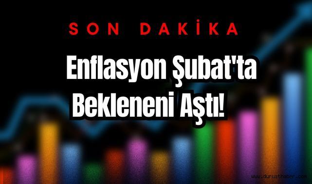 Enflasyon Şubat'ta Bekleneni Aştı!