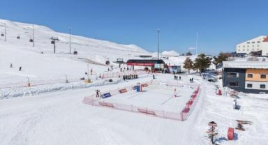 Erciyes’te Kar Voleybolu Heyecanı Başlıyor
