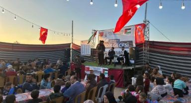 Gazze’de Kadir Gecesi İftarında Bin 500 Kişi Aynı Sofrada