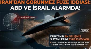 İran’dan Görünmez Füze İddiası: ABD ve İsrail Alarmda!