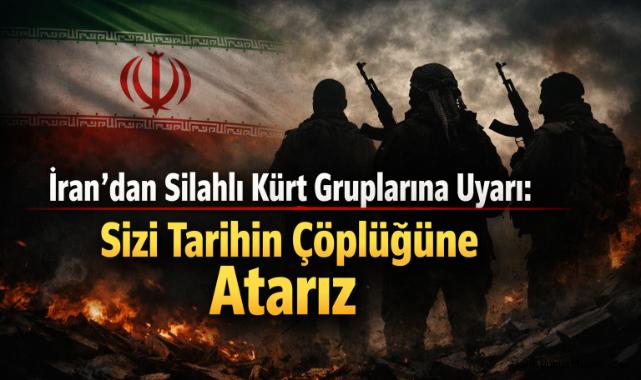 İran'dan Silahlı Kürt Gruplarına Uyarı: Sizi Tarihin Çöplüğüne Atarız