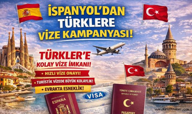 İspanyol'dan Türklere Vize Kampanyası 