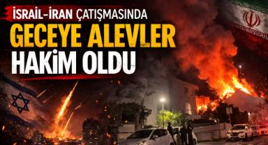İsrail–İran Çatışmasında Geceye Alevler Hakim Oldu!