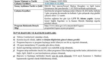 Kamuda Çalışma Fırsatı: Kayseri’de İşgücü Uyum Programı Açılıyor