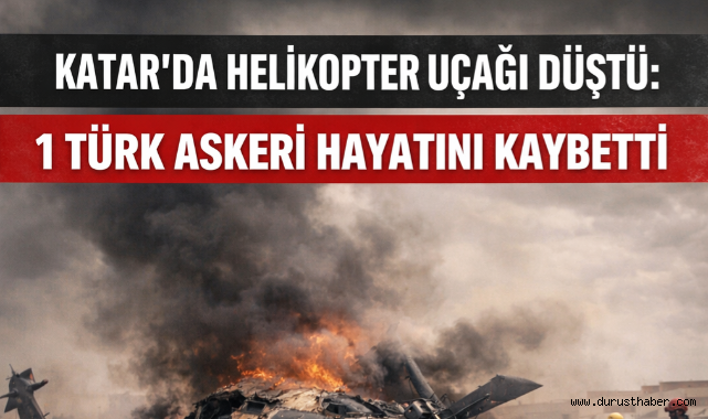 Katar'da Helikopter Uçağı Düştü: 3 Türk Askeri Hayatını Kaybetti