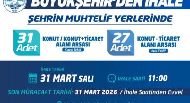 Kayseri Büyükşehir Belediyesi 58 Arsayı Satışa Çıkarıyor