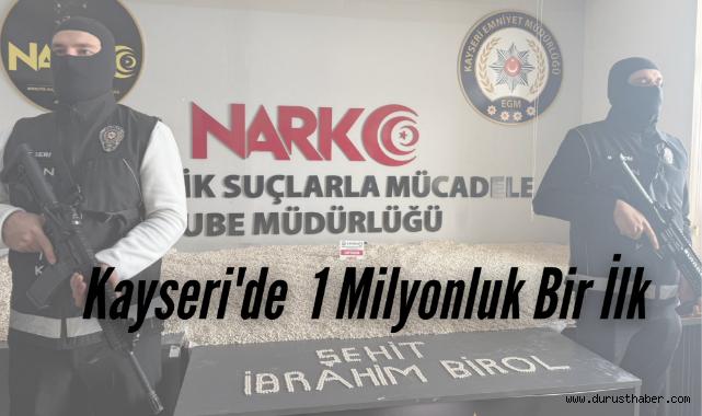 Kayseri'de 1 Milyonluk Bir İlk