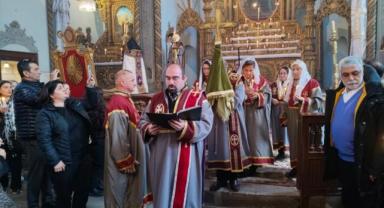 Kayseri’de Ermeniler’den Miçing Ayini Düzenlendi