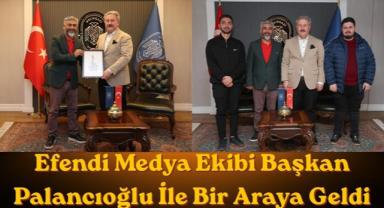 Melikgazi'de Önemli Görüşme: Efendi Medya Ekibi Başkan Palancıoğlu İle Bir Araya Geldi