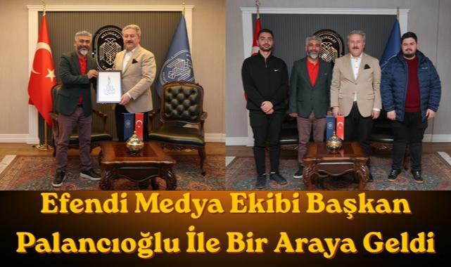 Melikgazi'de Önemli Görüşme: Efendi Medya Ekibi Başkan Palancıoğlu İle Bir Araya Geldi
