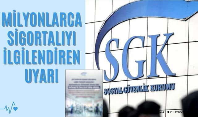 Milyonlarca Sigortalıyı İlgilendiren Uyarı: Hastanelerde O Ücreti Sakın Ödemeyin