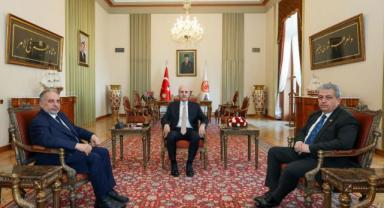 Özsoy ve Yalçın’dan TBMM Başkanı Kurtulmuş’a Ziyaret