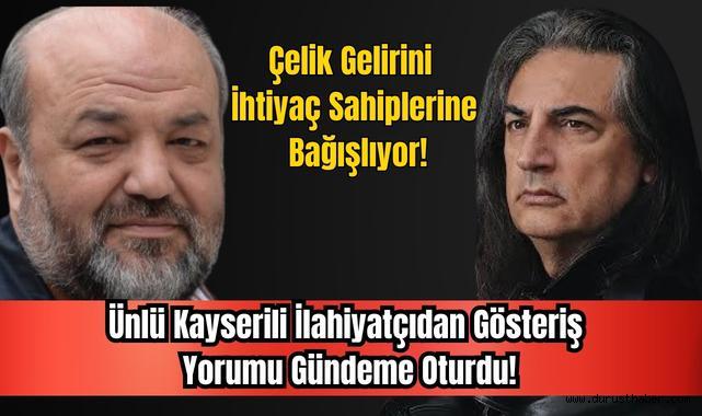 Ramazan'da Örnek Davranış: Çelik Gelirini İhtiyaç Sahiplerine Bağışlıyor!