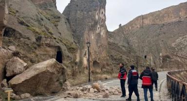 Soğanlı Vadisinde Korkutan Olay: Düşen Kaya Parçası Paniğe Neden Oldu