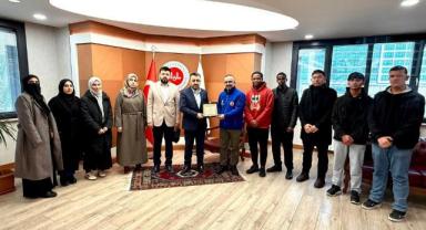 TDV Öğrencilerinden İl Müftüsü Ayvaz’a Gönül Köprüsü Ziyareti