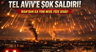 Tel Aviv’de Patlama Alarmı: İran’dan İlk Yeni Nesil Füze Saldırısı