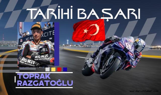 Toprak Razgatlıoğlu MotoGP’de Tarihi Başarı