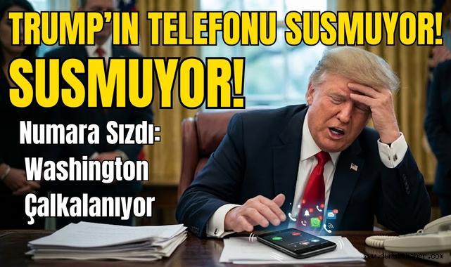 Trump’ın Telefonu Susmuyor! Numara Sızdı, Kriptoyla Satılıyor!
