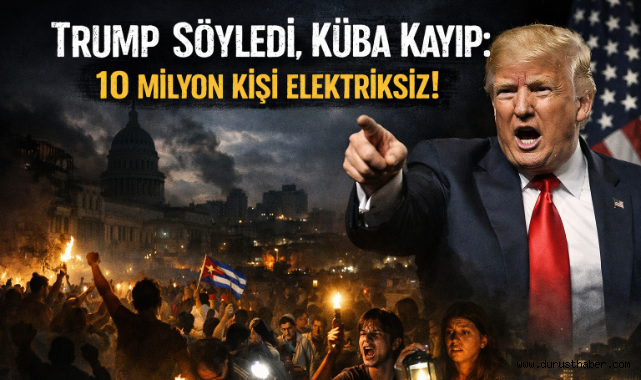 Trump Söyledi, Küba Kayıp: 10 Milyon Kişi Elektriksiz!