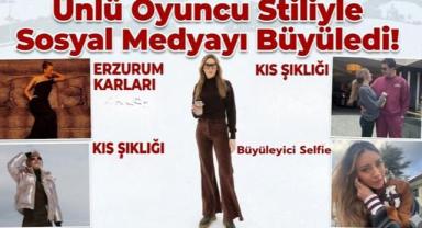 Ünlü Oyuncu Stiliyle Sosyal Medyayı Büyüledi!