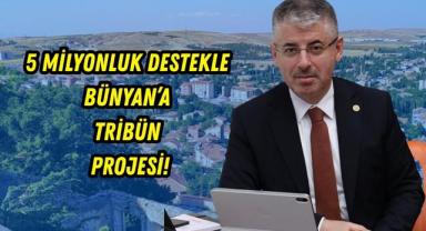 5 Milyonluk Destekle Bünyan’a Tribün Projesi!