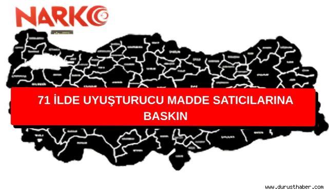 71 İlde Dev Operasyon: 903 Gözaltı