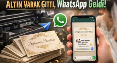 Altın Varak Gitti, WhatsApp Geldi!
