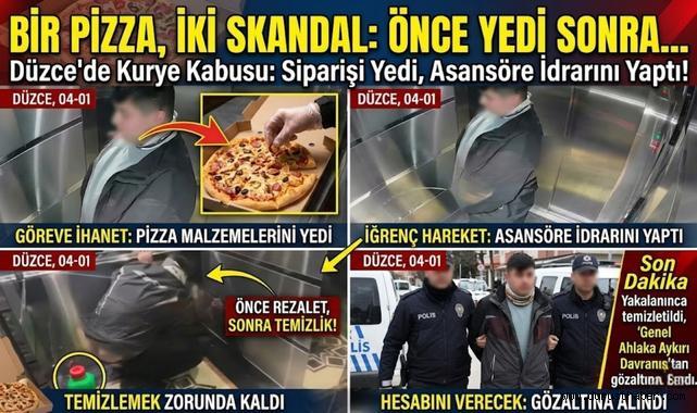 Bir Pizza, İki Skandal: Önce Yedi Sonra...