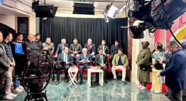 Canlı Yayında Sürpriz Baskın: İşçiler stüdyoyu doldurdu