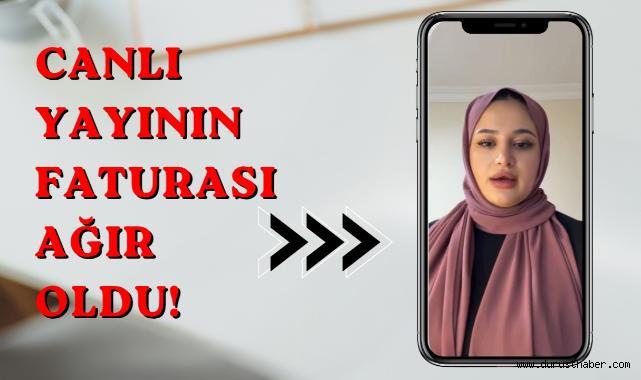 Canlı Yayının Faturası Ağır Oldu!