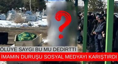 Cenaze Namazında İmamın Duruşu Tartışma Yarattı
