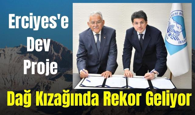 Erciyes'e Dev Proje: Dağ Kızağında Rekor Geliyor