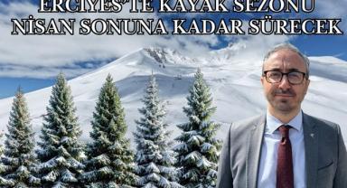 Erciyes'te Kayak Sezonu Nisan Sonuna Kadar Sürecek