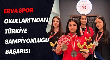 Erva Spor Okulları'ndan Türkiye Şampiyonluğu Başarısı